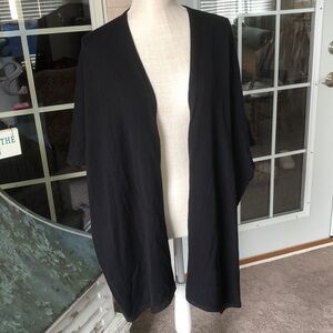 Chico’s Black Poncho /‎ Wrap Size Small